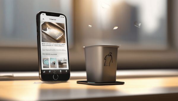 Où se trouve la corbeille sur iPhone et comment l’utiliser